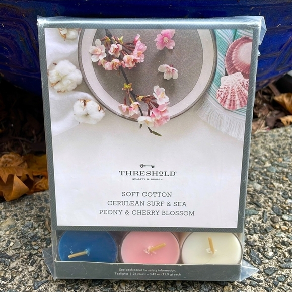 Threshold 24 Count Tealight Candles - Picture 1 of 5
